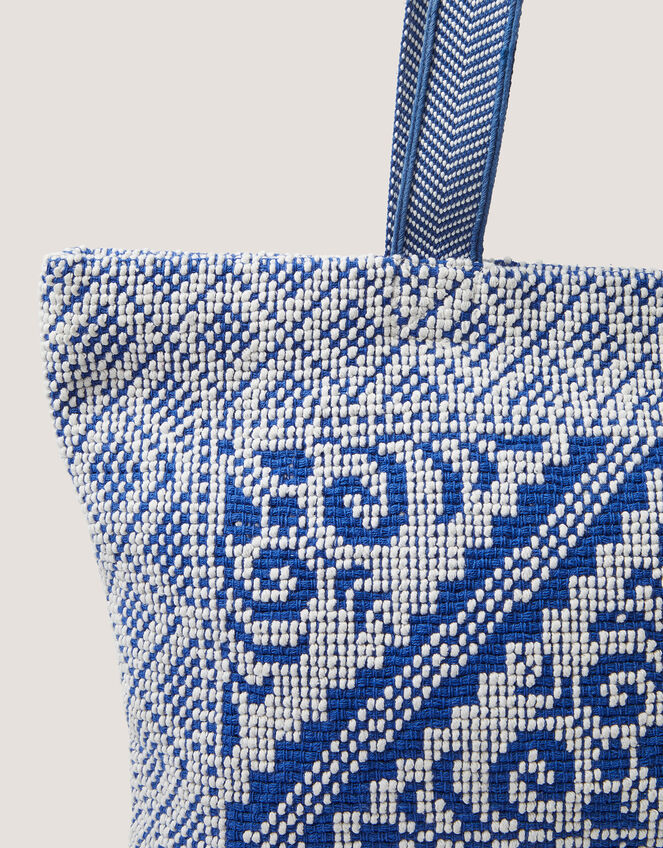 Janine Floral Tapestry Tote Bag, , large