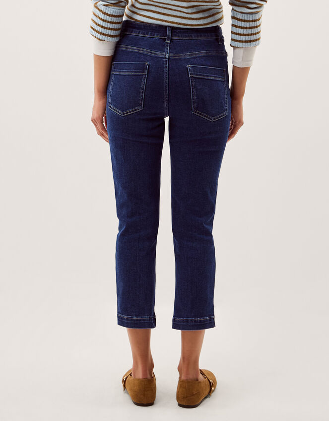 Idabella Cropped Skinny Jeans, Blue (INDIGO), large