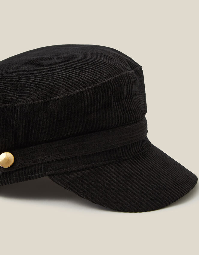 Lana Corduroy Baker Boy Hat, , large