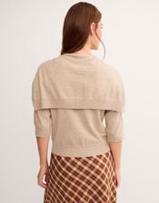 Sherri Scarf Jumper, Mink (MINK), large