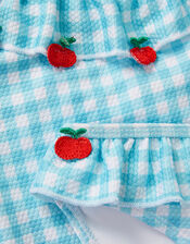 Cherry Gingham Tankini Set , Green (GREEN), large