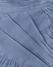 Arianna One Shoulder Tulle Prom Dress, Blue (PALE BLUE), large