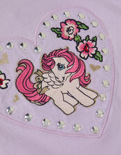 Monsoon x My Little Pony Embroidered T-Shirt, Purple (LILAC), large