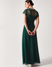Monica Lace Bridesmaid Dress, Green (GREEN), large