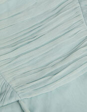 Joy Ruffle Chiffon Party Dress, Green (SAGE), large