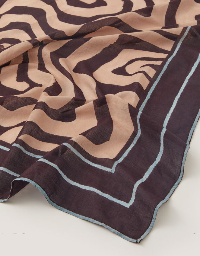 Callie Thorpe x Monsoon Wave Print Sarong, , large