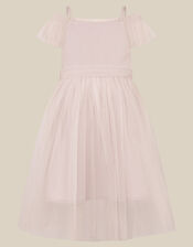 Noa Off-The-Shoulder Tulle Party Dress, Pink (PINK), large