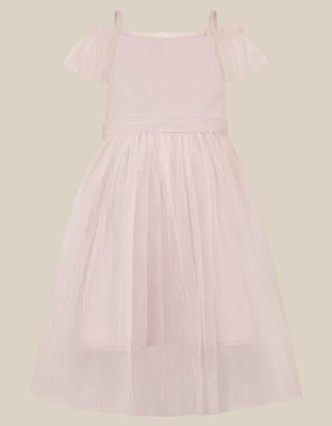 Noa Off-The-Shoulder Tulle Party Dress, Pink (PINK), large