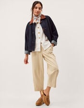 Kit Denim Barn Jacket, Blue (INDIGO), large