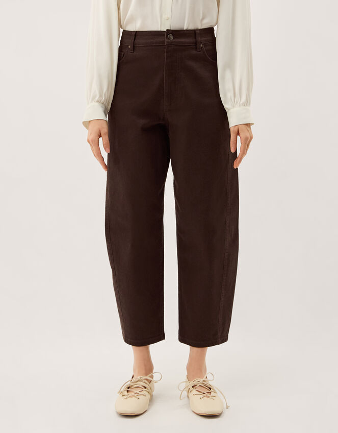 Lacey Barrel Jeans, Brown (CHOCOLATE), large