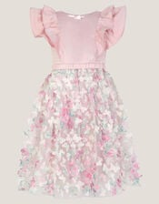 Aisha 2-in-1 Appliqu&eacute; Ruffle Party Dress, Multi (MULTI), large