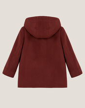 Hooded Duffle Coat, Brown (BROWN), large