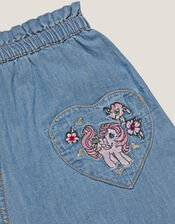 Monsoon x My Little Pony Chambray Trousers, Blue (BLUE), large