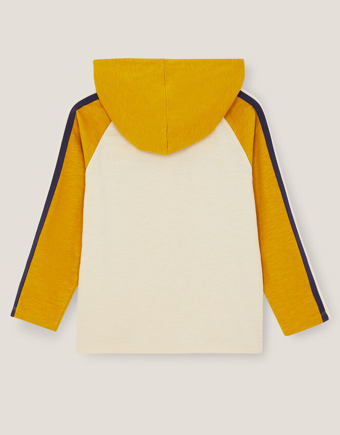 Adventure Hooded Long Sleeve Top, Cream (CREAM), large